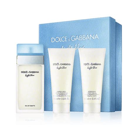 dolce & gabbana light blue perfume gift set|d&g website.